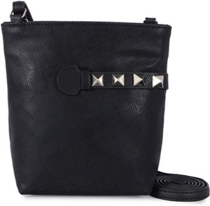 Baggit Women Black PU Sling Bag Best 