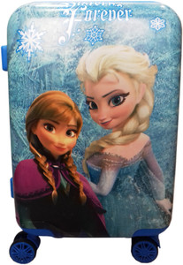 kidoz kingdom FROZEN SISTERS FOREVER TROLLY BAG 20 INCH Cabin Luggage - 20 inch