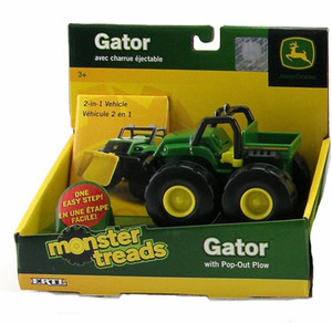 John Deere Tomy Monster Treads 2 in 1 Gator with Pop Out Plow ERTL 37750A Tomy Monster Treads 2 in 1 Gator with Pop Out Plow ERTL 37750A shop for John Deere
