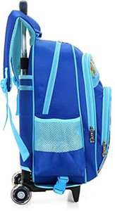 GOCART by Kids school trolley bag upto 12 year.poliester, with removable trolley Waterproof Trolley