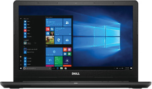 Dell Inspiron 15 3000 APU Dual Core E2 7th Gen - (4 GB/1 TB HDD/Windows 10 Home) 3565 Laptop(15.6 inch, Black, 2.27 kg)