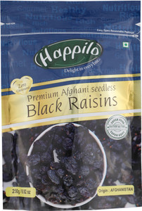 Happilo Premium Afghani Seedless Black Raisins