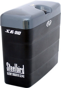 Steelbird Luggage Box Blue Plastic Motorbike Saddlebag Price in