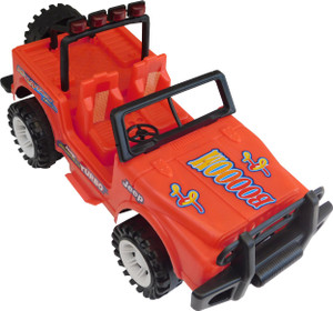 Toy car without battery outlet