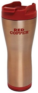 Red Copper Mug 2-Pack by BulbHead, 16 oz. Ceramic-Lined Double