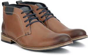 lee cooper high ankle leather shoes