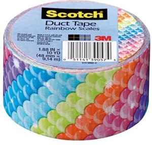 Duct Tape: Rainbow, 1.88 inches x 10 yards