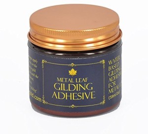 Gilding Adhesive 60ml - by Barnabas Blattgold - Water Based Gold Leaf Sheets Size
