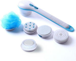 SHRIH Waterproof Electric Facial Body Cleansing Brush Kit Price