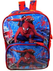 Ehuntz by  Spiderman school Bag (Pre Nursery & Nursery) (EH1100) Waterproof School Bag