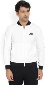 Nike white jacket store