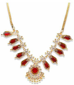 Red nagapadam hotsell necklace