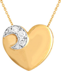 TBZ TheOriginal Precious Pendant 18kt Yellow Gold Pendant