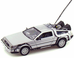 welly delorean 1 24