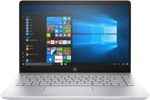 HP 14 Core i5 8th Gen - (8 GB/1 TB HDD/Windows 10 Home) 14-bf119TU Thin and Light Laptop(14 inch, Silk Gold, 1.54 kg, With MS Office)