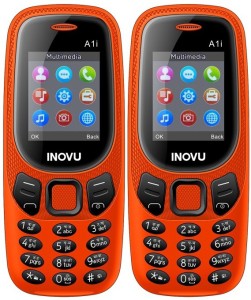 Inovu A1i Combo of Two Mobiles(Orange)