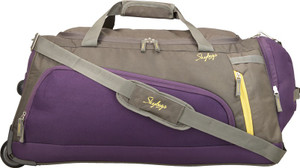 SKYBAGS HATCH DFT 67 GREY Duffel With Wheels Strolley Grey Price in India Flipkart