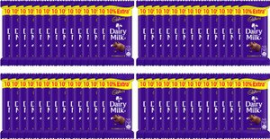 Cadbury Dairy Milk Chocolate Bar 13.2 gm Pack of 56 Bars Price