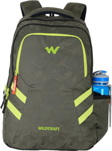 Wildcraft Dapper 30 L Laptop Backpack Green Camo Price in India Flipkart