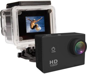 doodads 1080p sports dv action waterproof camera waterproff sports & action camera(black)