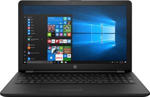 HP 15q Celeron Dual Core - (4 GB/1 TB HDD/Windows 10 Home) 15q-bu031TU Laptop(15.6 inch, Jet Black, 2.1 kg)