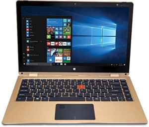 Iball Compbook Aer3 2018 Pentium Quad Core - (4 GB/64 GB EMMC Storage/Windows 10 Pro) CompBook Aer3 Laptop(13.3 inch, Gold)