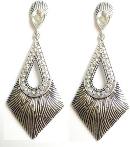 REDEON ER017BLACK Zircon Alloy Dangle Earring