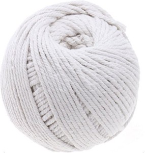 Generic 3Mm Cotton Macrame Cord 328Ft/100M White Macrame Rope Natural  Cotton Cord - 3Mm Cotton Macrame Cord 328Ft/100M White Macrame Rope Natural  Cotton Cord . shop for Generic products in India.