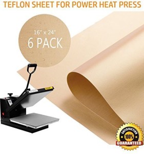 Teflon Sheets for Heat Press Transfers Sheet 16 x 24 Non Stick Reusable  Heat Resistant Craft Baking Mat 