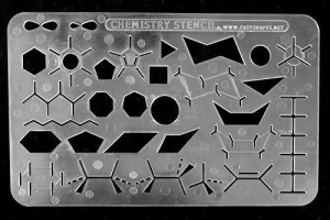 Easyshapes : Organic Chemistry Stencil Drawing & Drafting Template