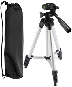 Klick n Shop ™ Premium Quality Tripod Stand 360 Degree 940mm Extendable Stretch 3110 Portable Digital Camera Mobile Stand Holder Camcorder Tripod Stand Lightweight Aluminum Flexible Portable Three-way Head Compatible with Sony Canon Nikon Tripod