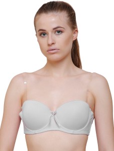 ShopOlica Transparent Strap Padded Women Push-up Lightly Padded Bra - Buy  ShopOlica Transparent Strap Padded Women Push-up Lightly Padded Bra Online  at Best Prices in India