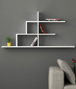 OnlinePurchas NEW ANTIQUE WALL BOOK RACK Wooden Wall Shelf