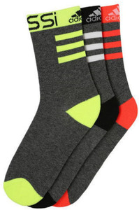 ADIDAS Men & Women Solid Mid-Calf/Crew