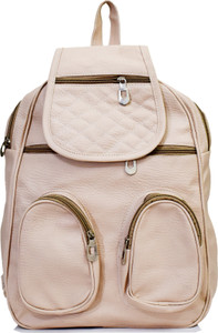 SPLICE PU Leather Backpack School Bag Student Backpack Women Travel bag 6 L Backpack