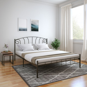 Perfect Homes by Flipkart Jazz Metal King Bed