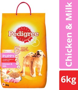 pedigree puppy milk, chicken 6 kg dry dog food