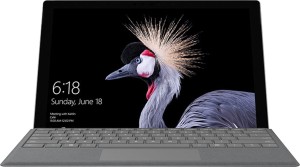 Microsoft Surface Pro Core i5 7th Gen - (8 GB/128 GB SSD/Windows 10 Pro) M1796 2 in 1 Laptop(12.3 inch, Silver, 0.77 kg)
