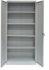 Nilkamal Shelly Metal Almirah Finish Color Grey Best Price In