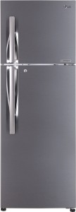 LG 335 L Frost Free Double Door 3 Star (2019) Convertible Refrigerator(Shiny Steel, GL-T372JPZU)