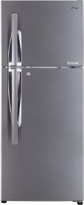 LG 260 L Frost Free Double Door 2 Star (2020) Refrigerator(Shiny Steel, GL-C292RPZU)