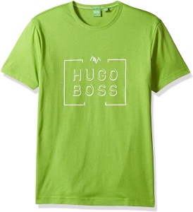 Indskrive Mew Mew vaskepulver HUGO BOSS Printed Men Round Neck Green T-Shirt - Buy HUGO BOSS Printed Men  Round Neck Green T-Shirt Online at Best Prices in India | Flipkart.com