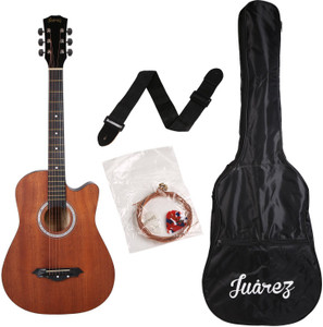 Juarez JRZ38C MAH Acoustic Guitar Linden Wood Ebony Right Hand Orientation Price in India Buy Juarez JRZ38C MAH Acoustic Guitar Linden Wood Ebony Right Hand Orientation online at Flipkart
