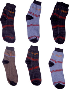 Chartbusters Men & Women Solid Ankle Length