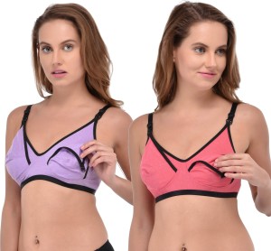 Fabme Women Maternity/Nursing Non Padded Bra - Buy Fabme Women Maternity/ Nursing Non Padded Bra Online at Best Prices in India