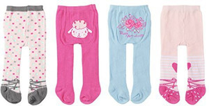 Zapf Creation Baby Annabell Tights 794586 2Er Set 2 Assorted Designs