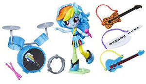 Hasbro Equestria Girls Minis Rainbow Dash Rocking Music Class Set