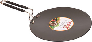 PAN WORLD 3mm Hard Anodised Roti Tawa 28 cm diameter