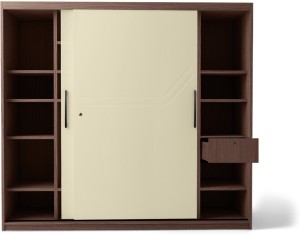 Godrej Interio Aero Engineered Wood 2 Door Wardrobe Finish Color