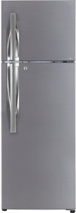 LG 308 L Frost Free Double Door 2 Star (2020) Refrigerator(Shiny Steel, GL-T322RPZU)